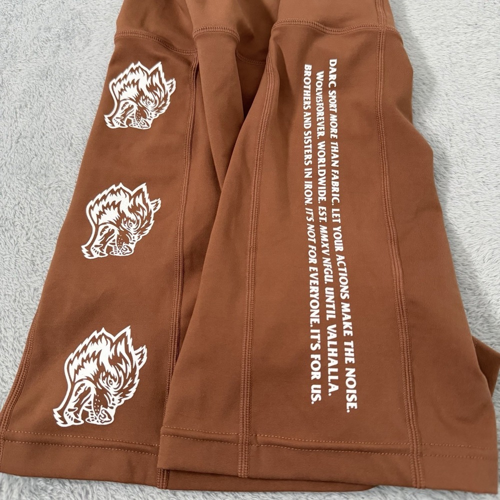 Darc Sport Cerberus Sofia Energy Bodysuit Womens Large Norse Brown 108/500 NWOT - Picture 5 of 10